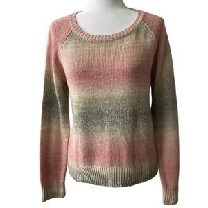 Rewind Juniors Pullover Sweater Long Sleeve SZ L